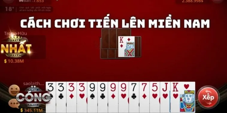 Chinh Phục Mọi Ván Bài Với Cách Chơi Tiến Lên Miền Nam MU88